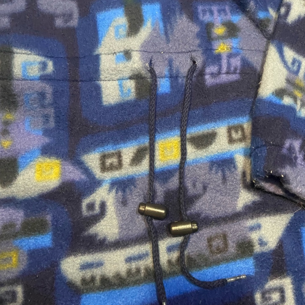 Pendleton Blue and Gray Patterned Teddy Jacket - image 4